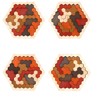 Unisex 2-7 Year <strong>Old</strong> Montessori <strong>Style</strong> Wooden Tangram Jigsaw Puzzle Colorful Early Learning Educational Pegged <strong>Toy</strong> for Kids - Product Image 6