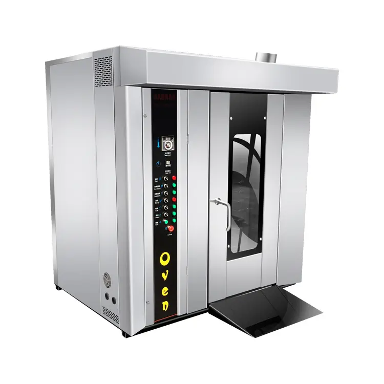 Gebruikte Apparatuur Roterende Rek Pita Elektrische Lucht Convectie Restaurant Oven Voor Bakkerij