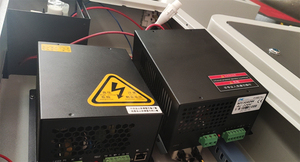 Kullanılan CO2 lazer kesim ve gravür masaüstü ağaç işleme makinesi akrilik levha kağıt MDF için-Motor çekirdek bileşeni ile - Product Image 3