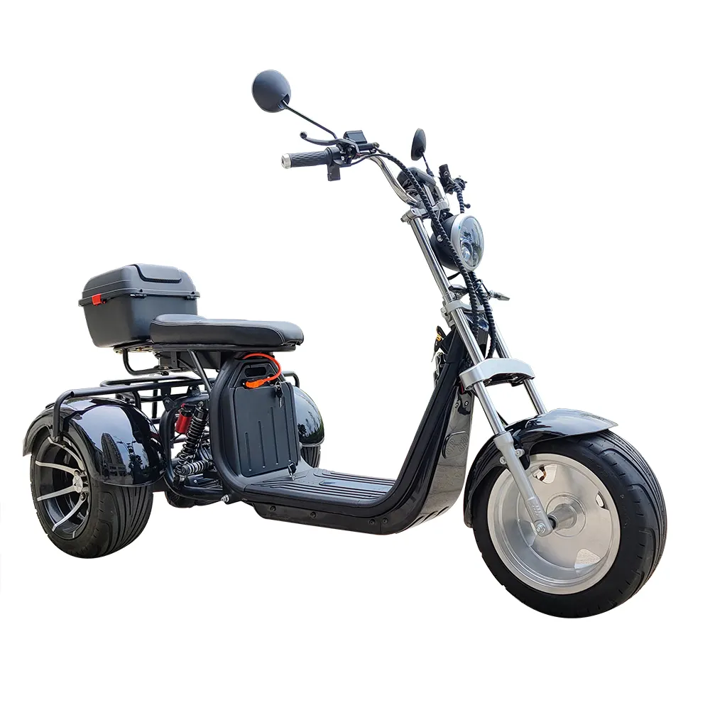 EHoodax ddp cina 3 ruote carica potenza mobilità Scooter adulto tre ruote prezzo triciclo elettrico economico per adulti