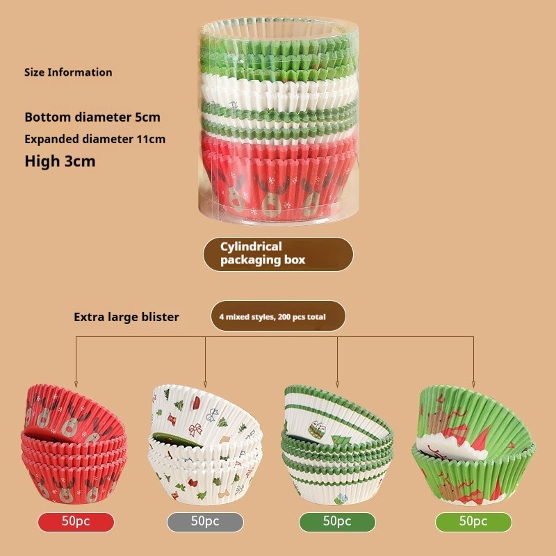 4 types d'emballages blister - 200 packs mixtes