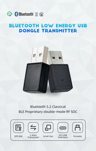 Miglior dispositivo Beacon USB Dual-Mode con per Bluetooth 5.2 2.4G ricetrasmettitore Blue-tooth Asset Tracking tag soluzione Audio e IoT - Product Image 5