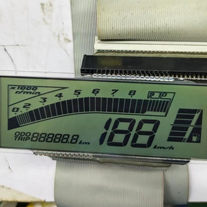 Schermo a 7 segmenti cifre HTN TN LCD Display positivo distributore di carburante a 30 Pin LCD per distributore di carburante - Product Image 3