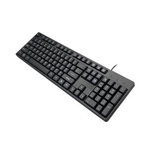 K-601P Wholesale Factory Cheap Multimedia <strong>Keys</strong> <strong>Keyboard</strong> Standard USB Wired PC <strong>Computer</strong> <strong>Keyboard</strong> for Office Business - Product Image 3