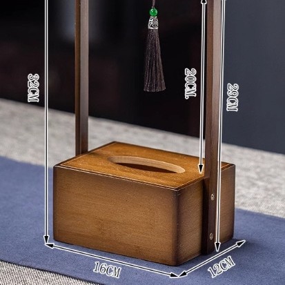 Boîte à mouchoirs à avant-toit volant (taille moyenne)
