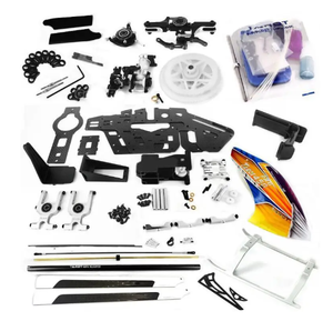 TAROT 450 PRO V2 FBL kiti TL20006 Flybar rotor kafası RC helikopter dahil gölgelik ve karbon bıçakları - Product Image 3