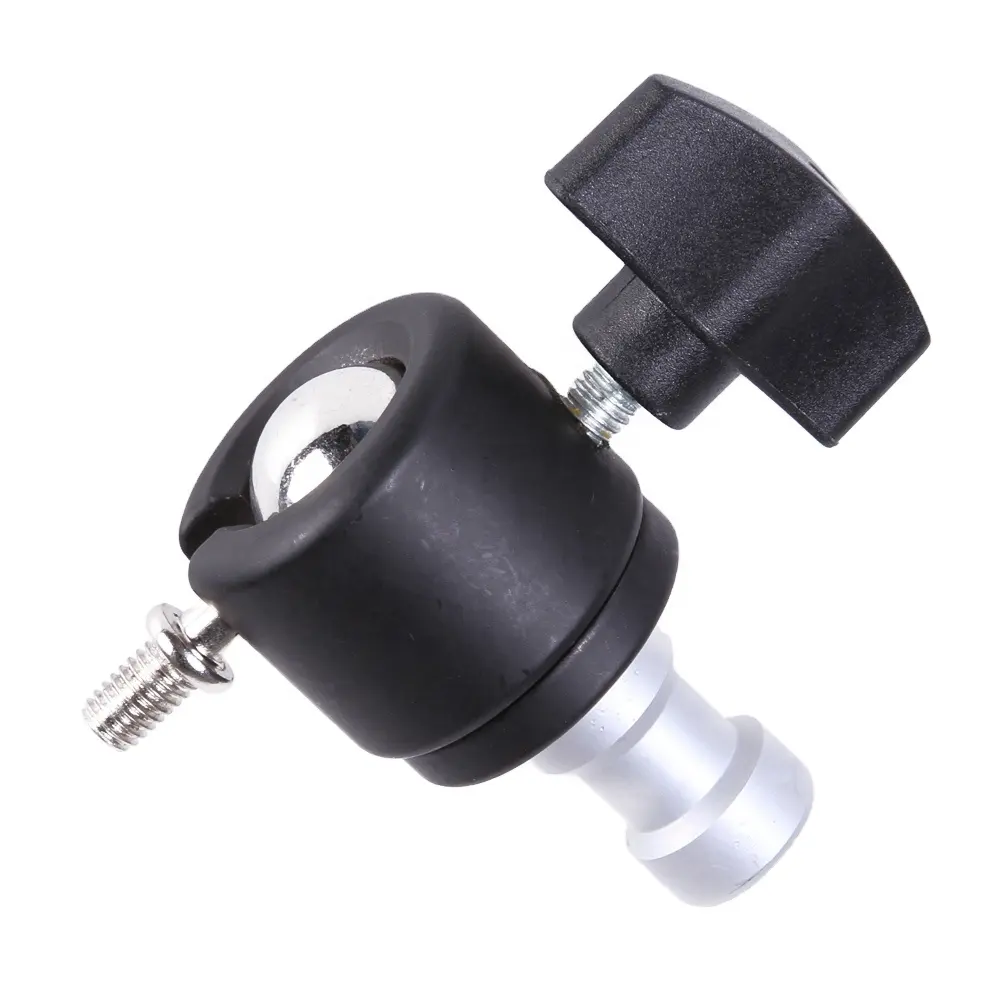 Niedriger Preis benutzer definierte Kugelkopf adapter Halterung Halter 1/4 "Schraub befestigung/Doppel end bolzen 1/4 bis 3/8 Adapter zapfen Für Kamera