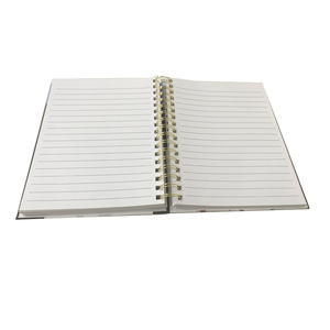 All'ingrosso pagine di linee nere vuote personalizzate a buon mercato A5 A4 a spirale rilegatura rivista Planner stampa Notebook - Product Image 3