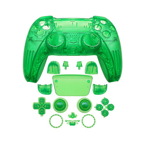 PS5-Controller DIY Shell Frontab deckung Unteres Gehäuse Shell Dekorativer Streifen Voll knöpfe Set Gehäuses chale für PS5 Joystick - Product Image 4