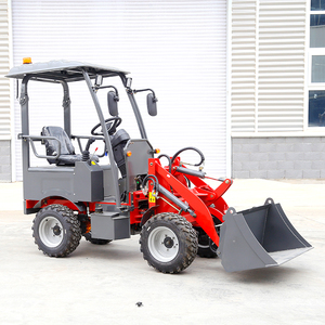 Miễn phí vận chuyển nhỏ Bánh Xe Tải mới có khớp nối <span class=keywords><strong>loader</strong></span> Chất lượng cao cấp 4x4 nhỏ gọn kết thúc trước xẻng <span class=keywords><strong>loader</strong></span> với CE - Product Image 3