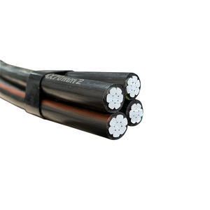 2/0 4/0 <strong>AWG</strong> Service Drop <strong>Cable</strong> Twisted Aluminum ABC <strong>Cable</strong> - Product Image 1