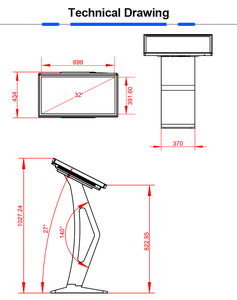 Full HD 32 Inch All in One <strong>PC</strong> Optional with I3, I5, I7 Custom Hardware - Product Image 6