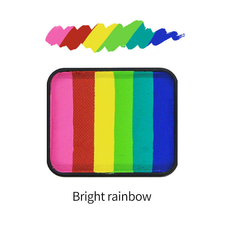 arcoiris brillante