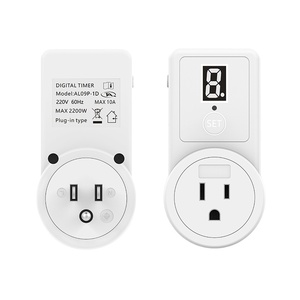 10A spina ue interruttore conto alla rovescia Display a due/una cifra Timer conto alla rovescia controllo del tempo Timer batteria del telefono utensili da cucina - Product Image 1