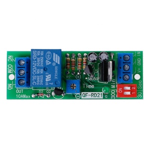 Relé de temporizador de señal ajustable DC12V, relé de retardo de tiempo de alto nivel, apagado - Product Image 2