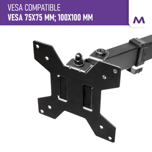 Monitör montaj kolu bilgisayar VESA montaj 75X75/100X100 yüksekliği ayarlanabilir eğim ve döner, maksimum ekran boyutu 27 inç 8 kg kadar - Product Image 5