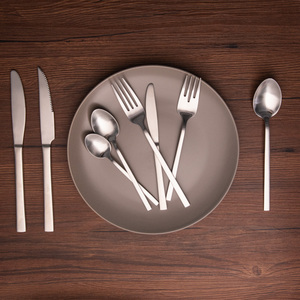 现货直销不锈钢西餐餐具，坚固实用，满足各类餐饮需求 - Product Image 1