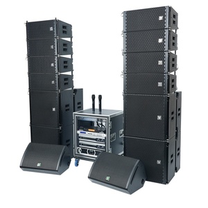Sistema de altavoces para interiores y exteriores, subwoofer dual de 8 pulgadas, mini sistema de altavoces de matriz lineal - Product Image 2