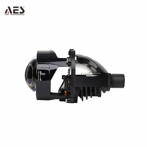 AES โปรเจคเตอร์ LED เทอร์โบ SE 2.5นิ้วเลนส์สีฟ้าที่มีประสิทธิภาพสม่ำเสมอลำแสงต่ำสูงสำหรับไฟหน้า LED อัตโนมัติ - Product Image 4