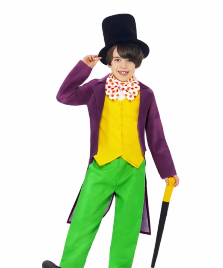 Chapeau noir Willie Wonka