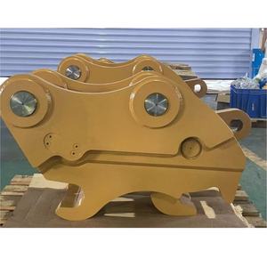 Dochte Hydraulische Schnell kupplung für 10-15 Tonnen Bagger Gelb 1 Jahr Garantie für verschiedene Marken - Product Image 4