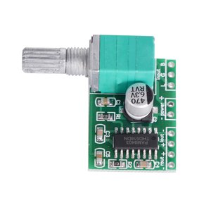 ミニPAM8403 USBデジタルパワーアンプボードモジュールDC 5V 2チャンネルボリュームコントロールポテンショメータ付き2*3W - Product Image 3