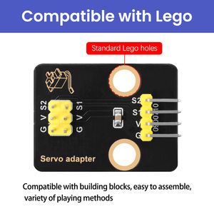 Keyes tudio STEM Programmier-Servo adapter modul mit Gehäuse Kompatibel mit Bausteinen