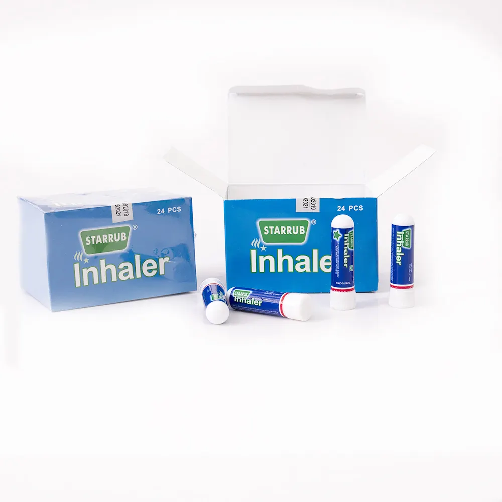 STARRU inhalador para la congestión Nasal alérgica frío bloqueado la nariz alivio rápido de inhalador mejorar la respiración