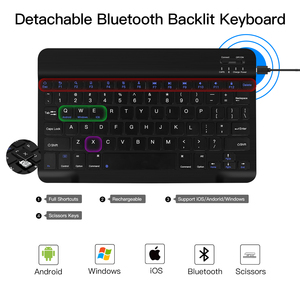 OEM & ODM柔软皮肤感觉平板电脑外壳磁铁键盘外壳适用于Ipad 10.9第10 2022第11代2025 - Product Image 4