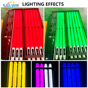 SAILWIN工場IP65屋外5in1 RGBAW 360度ピクセルLEDチューブライトバッテリー式ステージライトDJディスコ用 - Product Image 3