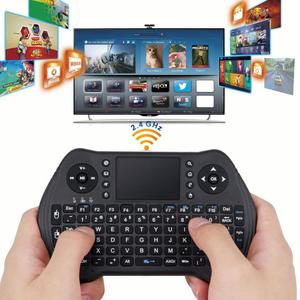 MT10 Mini tastiera Wireless QWERTY 2.4G inglese russo con Touchpad per Notebook Android TV Box