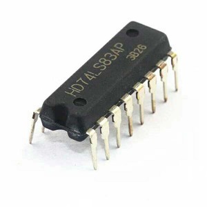 4ビットバイナリフルアダー (高速キャリー付き) DIP-16 HD74LS83AP - Product Image 1