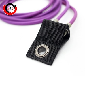 全套弹性样式和尺寸的束带，带纺织结束电源线蹦极环 - Product Image 4