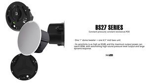 BS27 Ceiling Speaker 100W 6.5&quot; 8&Omega; Full Range 2 Way In-Ceiling Invisible Speakers Pa <strong>System</strong> Pro Sound Ceiling Speaker - Product Image 5