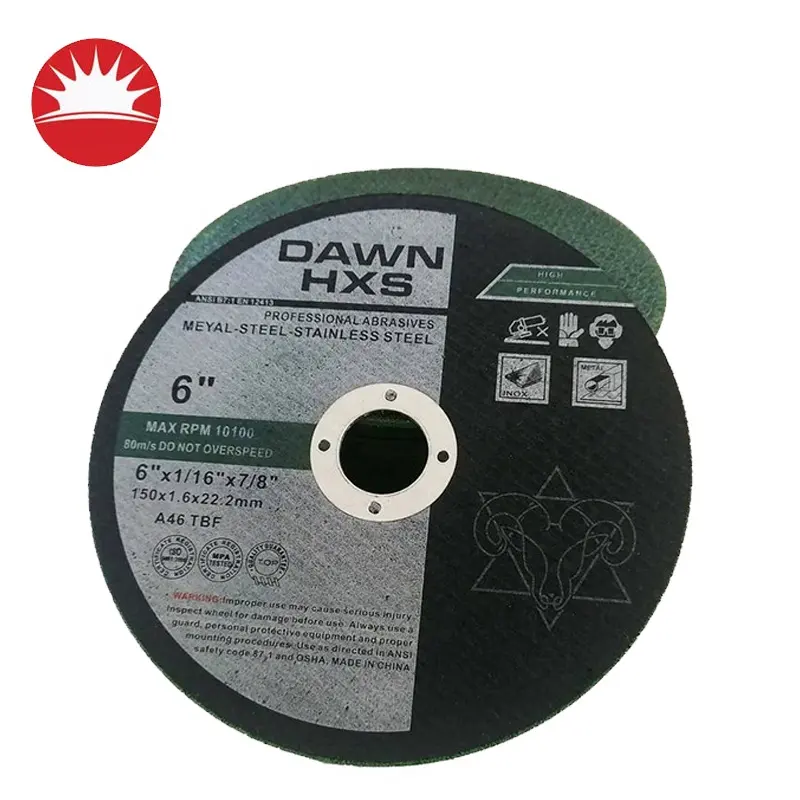 Factory Supply High Quality Aluminum Oxide Abrasive 100mm Stone Cutting Disc For Metal Stone