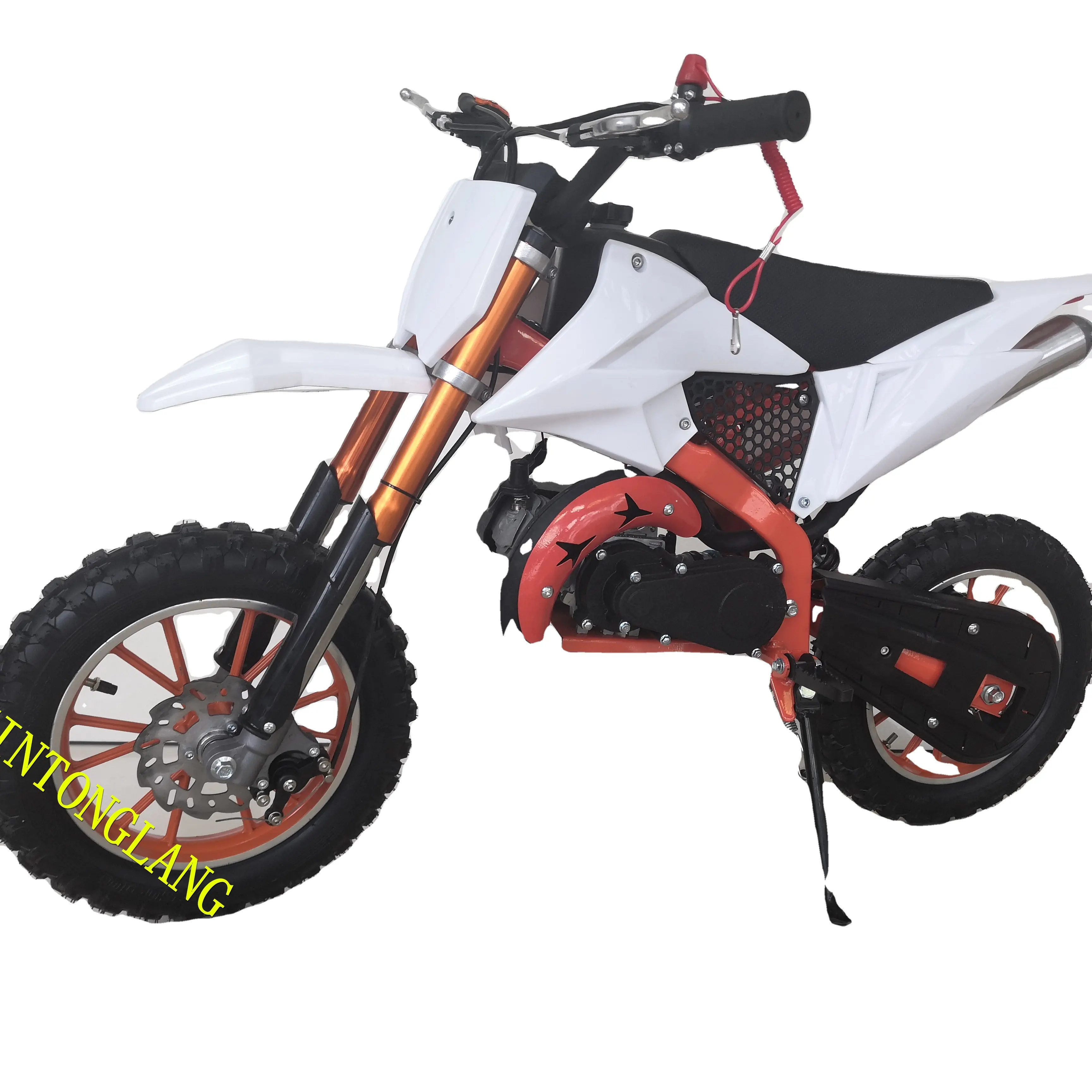 2021 novo 49cc 2 fogão, cilindro único, ar resfriado super mini moto moto dirt bike para crianças com ce