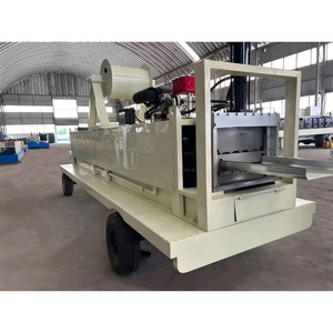 Trailer loại xách tay kr18 kr24 đứng đường may clip khóa bảng điều khiển mái ngói máy làm tấm mái cuộn tạo thành máy - Product Image 6