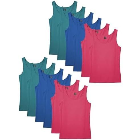 Paquet de 12 - Rose Bleu Vert