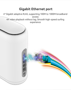 Tek tıklama ESIM Mesh 4 Gigabit Ethernet SA/NSA ağ örgü yönlendirici sim yuvası ile 5G 4G 3G modem ile uyumlu - Product Image 5