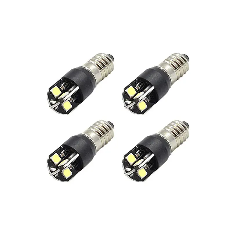 High Quality Mini Bulb Miniature Lighting Lamp E10 BA9S 8SMD LED 6V 12V 24V 36V CE Lighting Bulb for for equipment