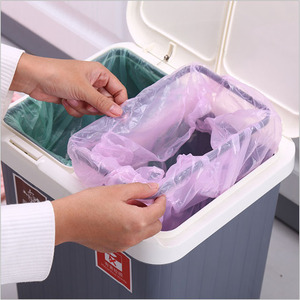 Cubo de basura para inodoro de 21L, cubo de basura de 2 compartimentos, cubo de basura de clasificación Rectangular, cubo de basura de cocina de plástico - Product Image 6