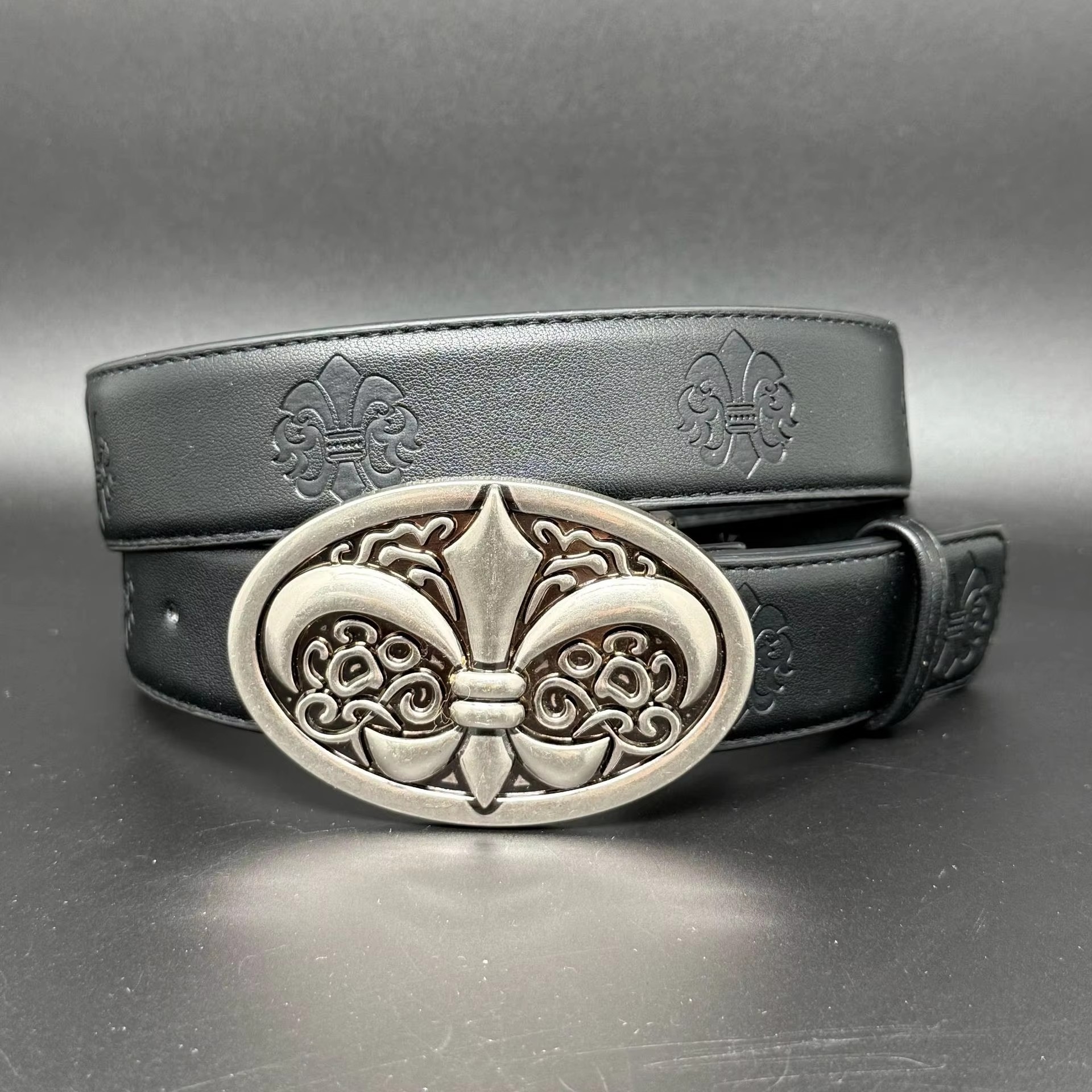 silver Oval large flower stamp-110 cm