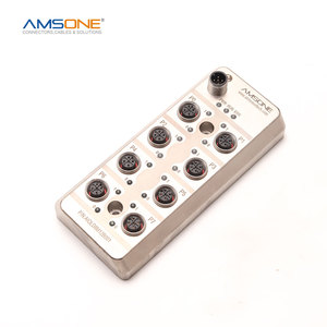 Amsone Custom Factory Source IO-Link Master Station IO LINK IO Hub Module Slave Station Block para equipos de paquete de automatización - Product Image 5