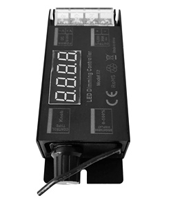 Knob Switch PWM Adjust T2 2.4G Wireless 300W 600W 25A 1CH Dimmable 0-100% Dimming Single Color Strip LED Dimming <strong>Controller</strong> - Product Image 2