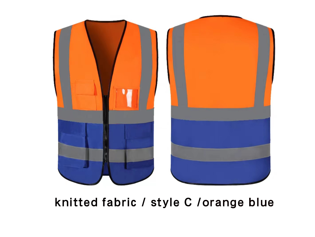 Style C orange bleu