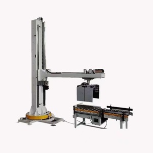 Industrie Automatische ein spalt ige Roboterkoffer-Palettier maschine in Produktions linie und ein spalt iger Roboter palet tierer - Product Image 5