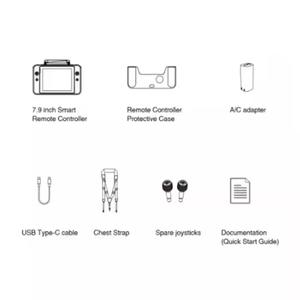 Autel akıllı kontrolör uzun mesafe HD görüntü iletim Drone aksesuarları uzaktan kumanda ile EVO II serisi destekler - Product Image 6