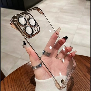 เคส iPhone 16 Pro แบบไร้ขอบไม่มีขอบสำหรับ iPhone 13 14เคสไร้ขอบใสสำหรับ iPhone 15เคสบางเฉียบ - Product Image 3