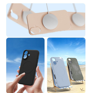 Her şey dahil ince delikler sıvı TPU kılıf Apple 17 XR uyumlu enjeksiyon teknolojisi manyetik şarj cep telefonu özellikleri - Product Image 5