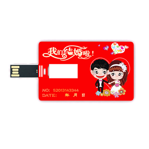 名刺クレジットカード形状8GB 16GB USBフラッシュディスクUSBメモリースティックフラッシュペンドライブ - Product Image 6
